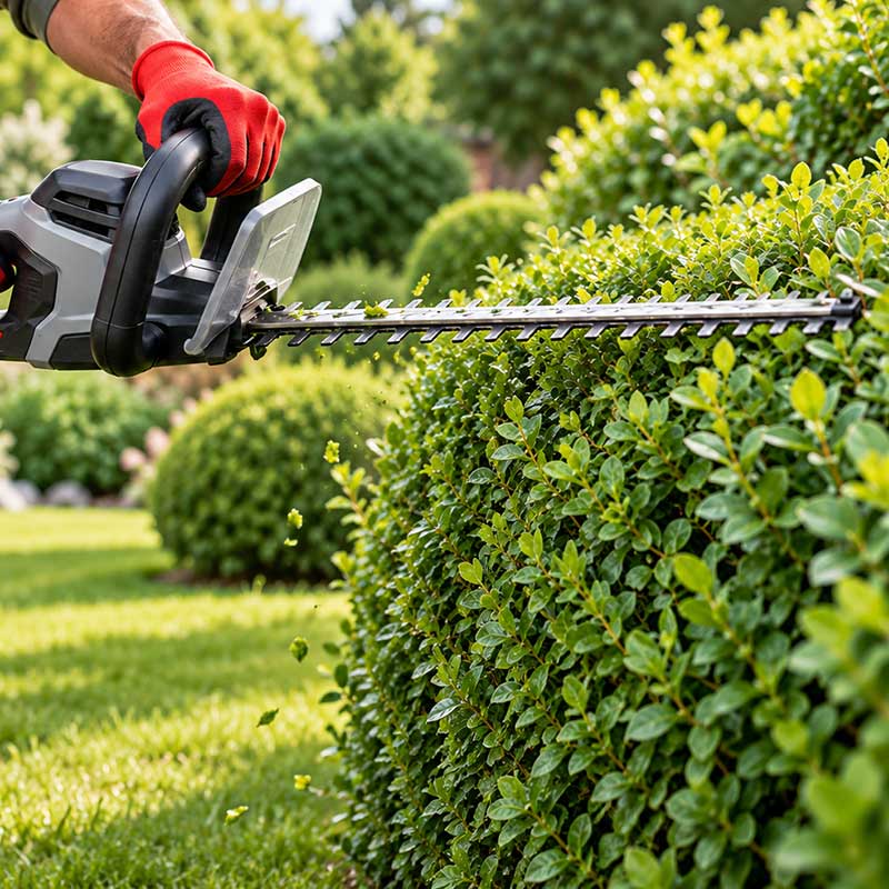 Shrub Pruning in Denton County